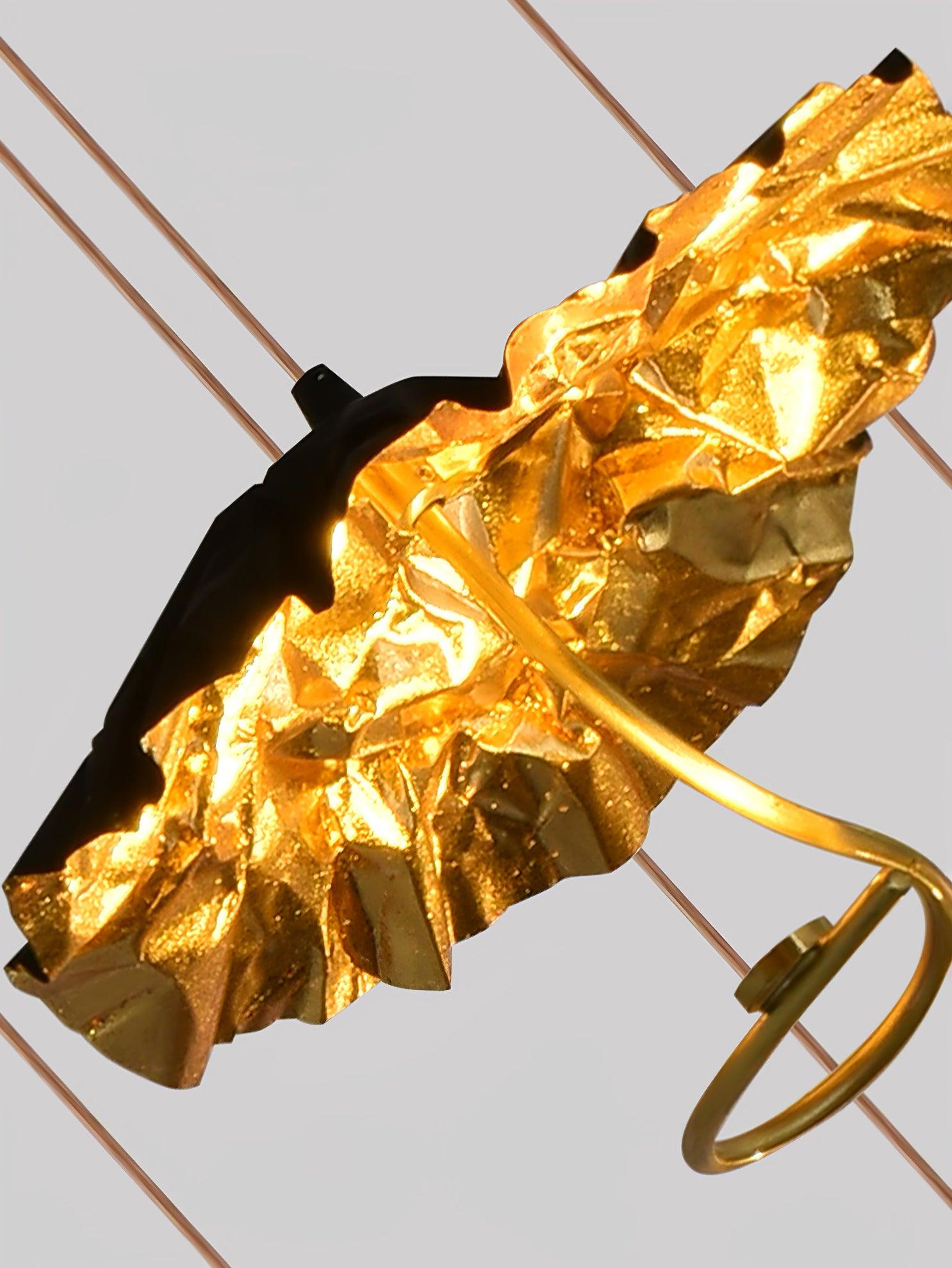 Brass Aviary Constellation Chandelier - 1 head ∅ 9.8″ x H 5.9″ / Dia 25cm x H 15cmBrass & BlackWarm LightBlushlighting