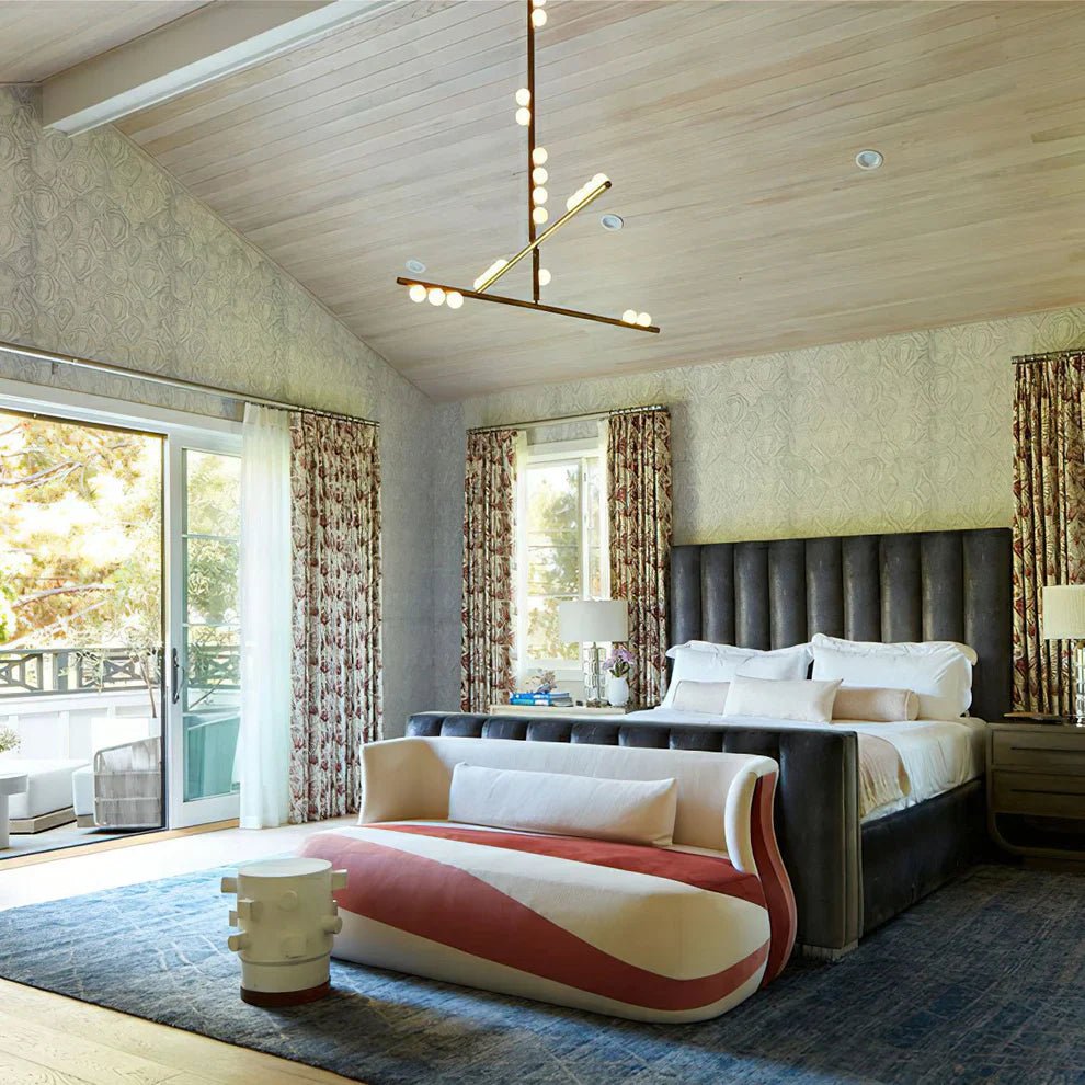 Brass Drop System Chandelier - 24 heads L 152cm x W 76cm x H 38cm / L 59.8" x W 29.9" x H 15"BrassBlushlighting