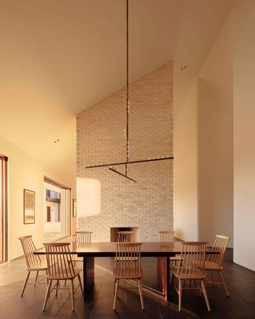 Brass Drop System Chandelier - 76 heads L 220cm x W 180cm x H 400cm / L 86.6" x W 70.9" x H 157.5"BlackBlushlighting