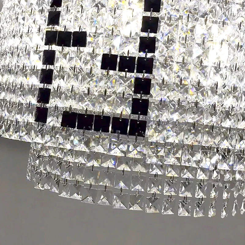 Fendi Modern Crystal Chandelier