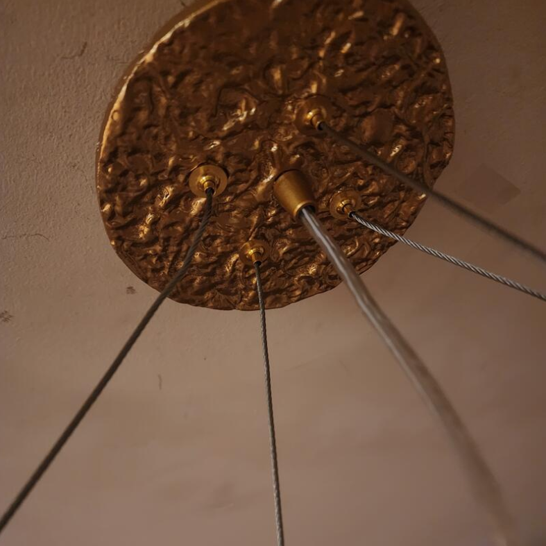 French Branch Crystal Chandelier with Elegant Crystal Leaves-Chandeliers-Blushlighting