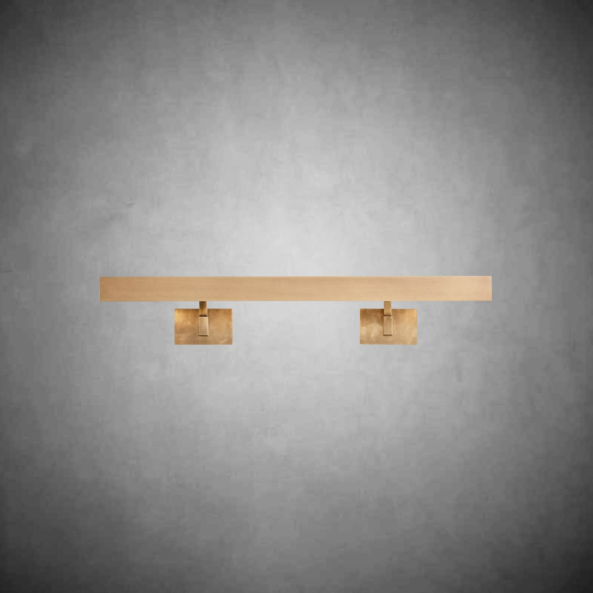 Cabotic Metal Picture Light - Vintage Brass30"Blushlighting
