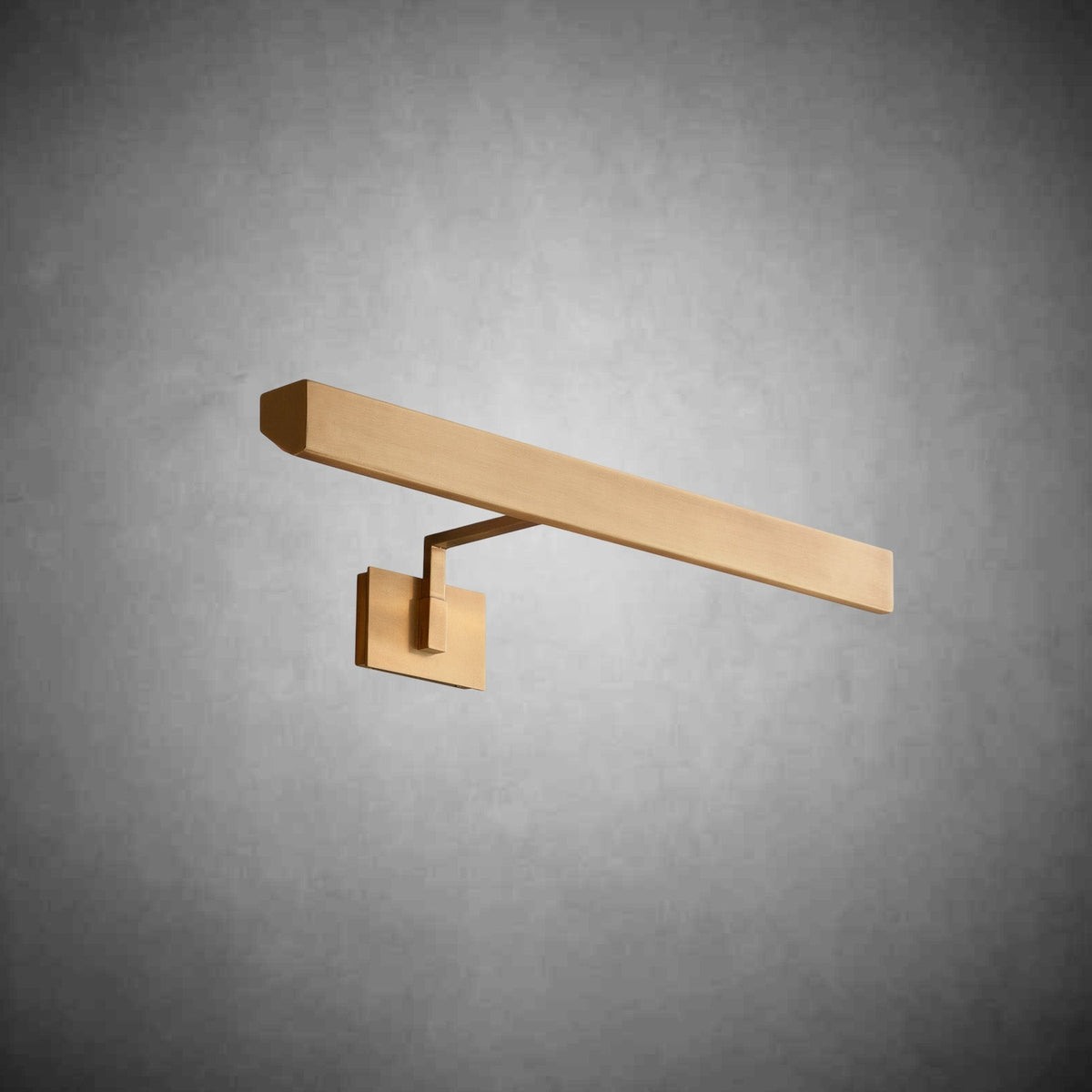 Cabotic Metal Picture Light - Vintage Brass12"Blushlighting
