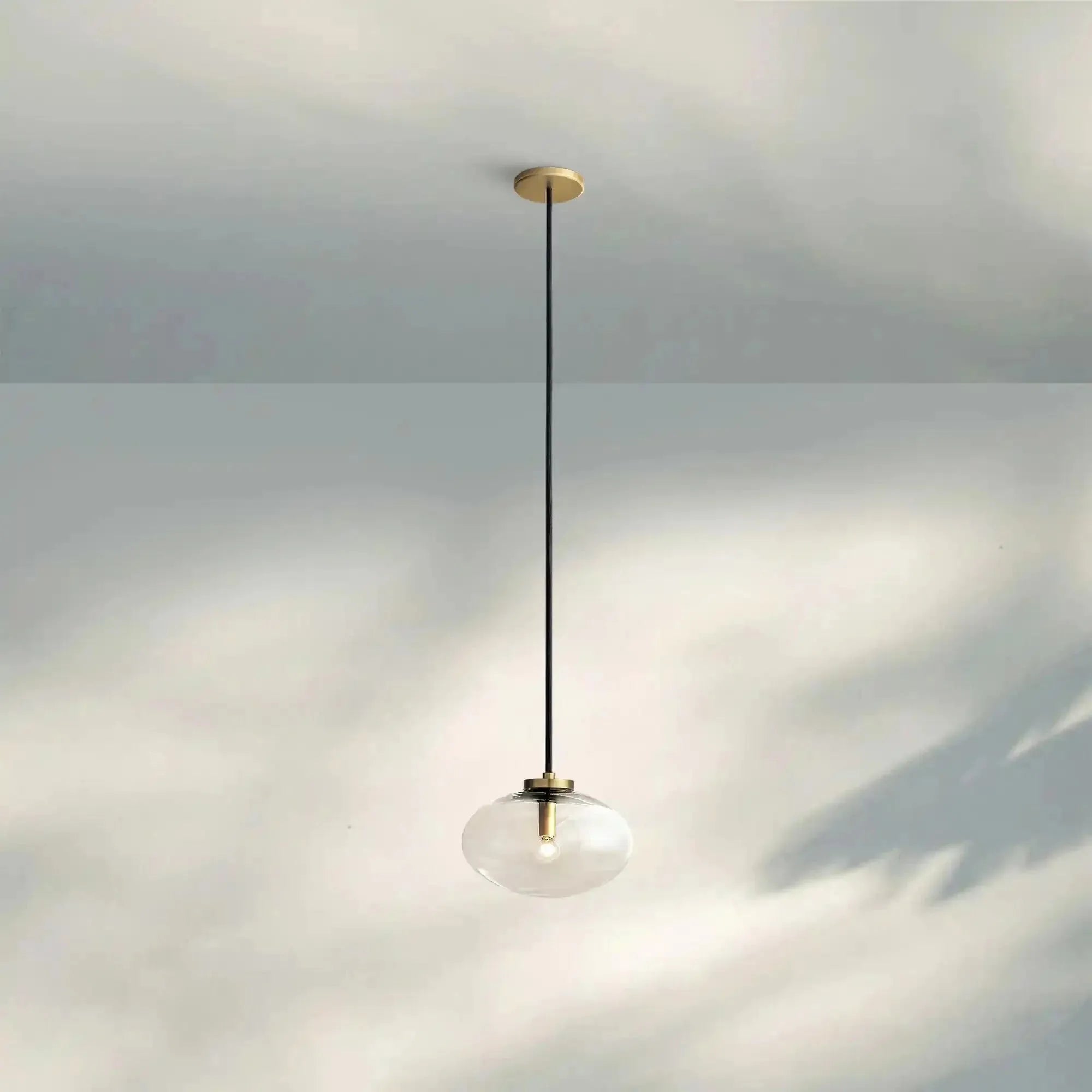 Cabrlet Clear Glass Pendant - Blushlighting