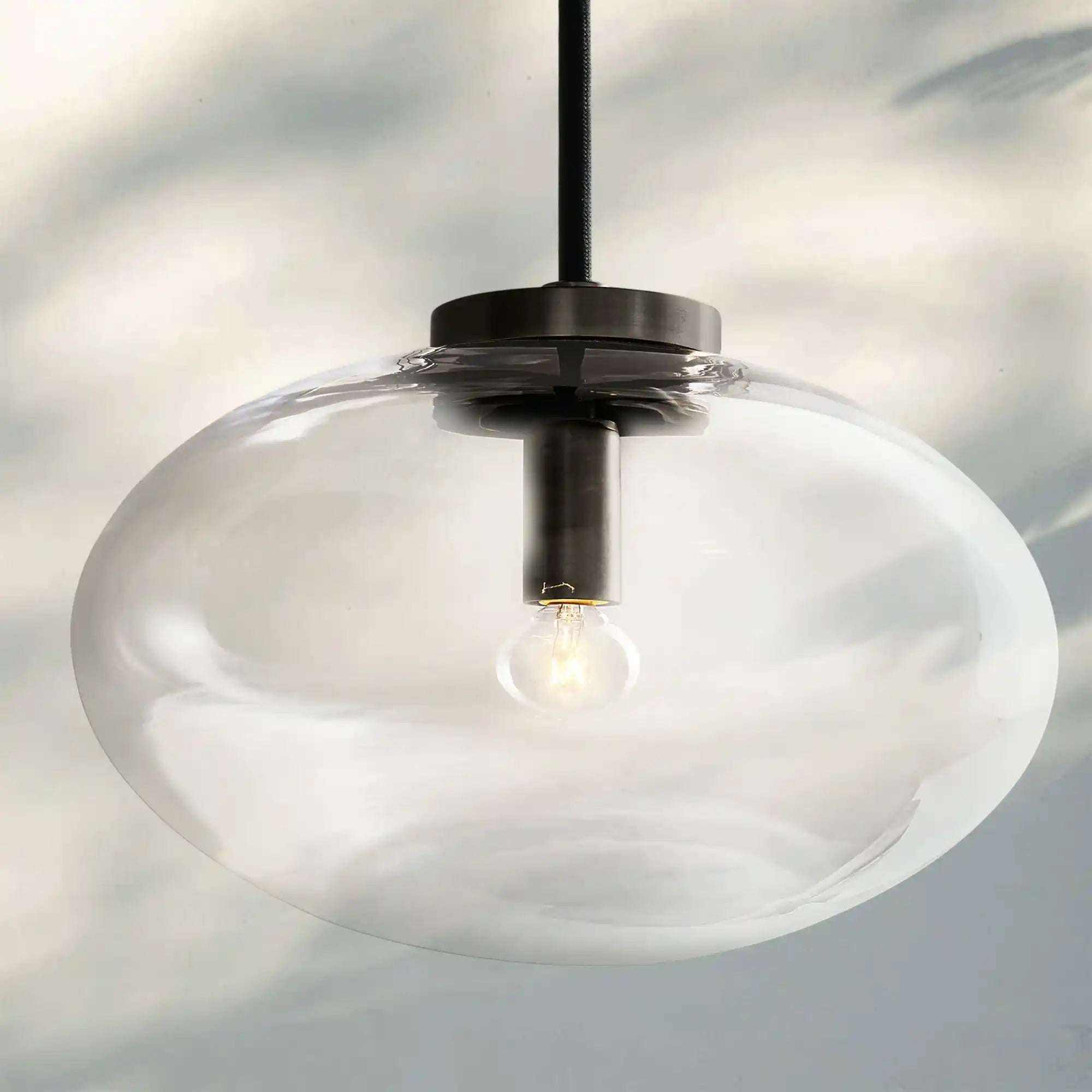 Cabrlet Clear Glass Sconce - Blushlighting