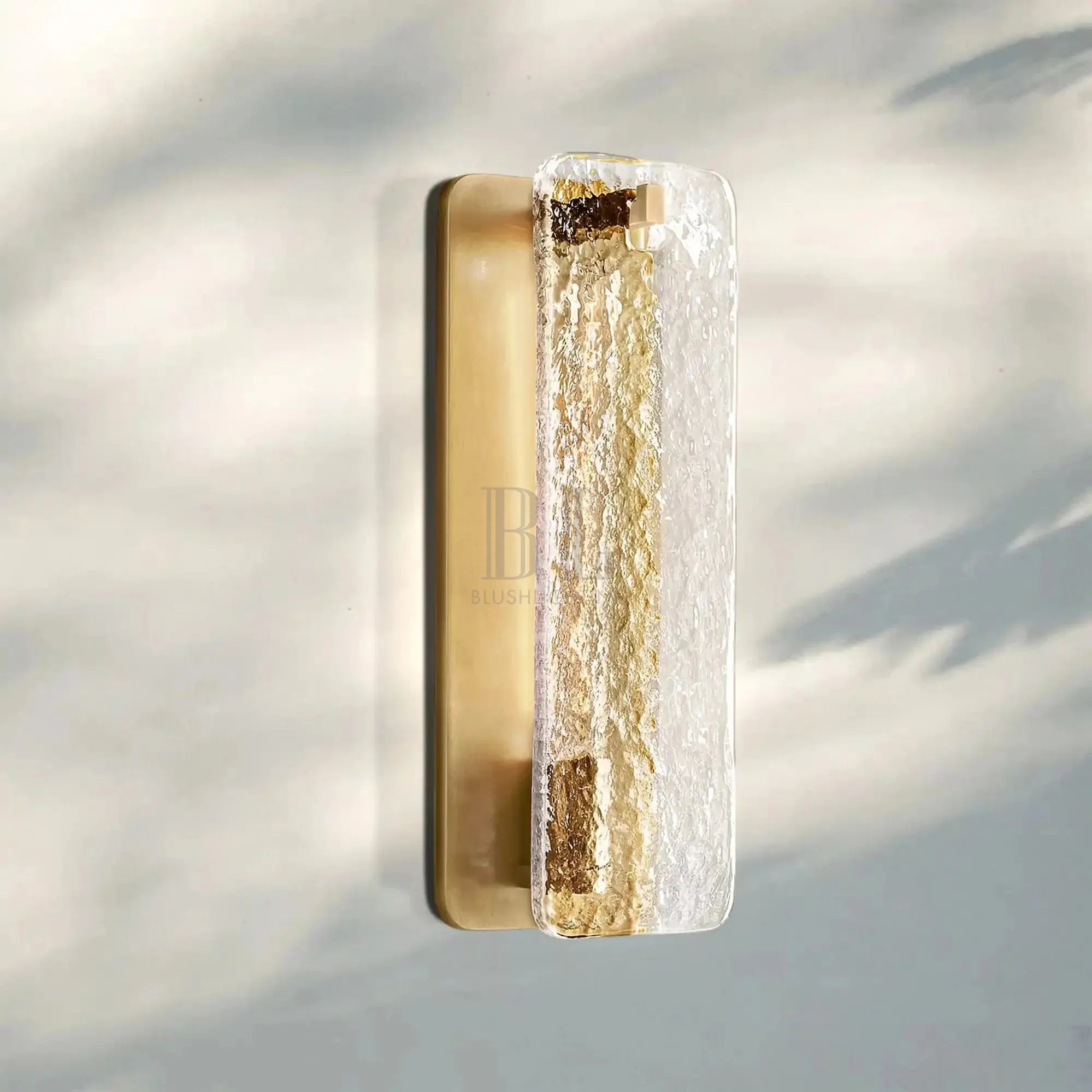 Calametta Glass Wall Sconce - Blushlighting