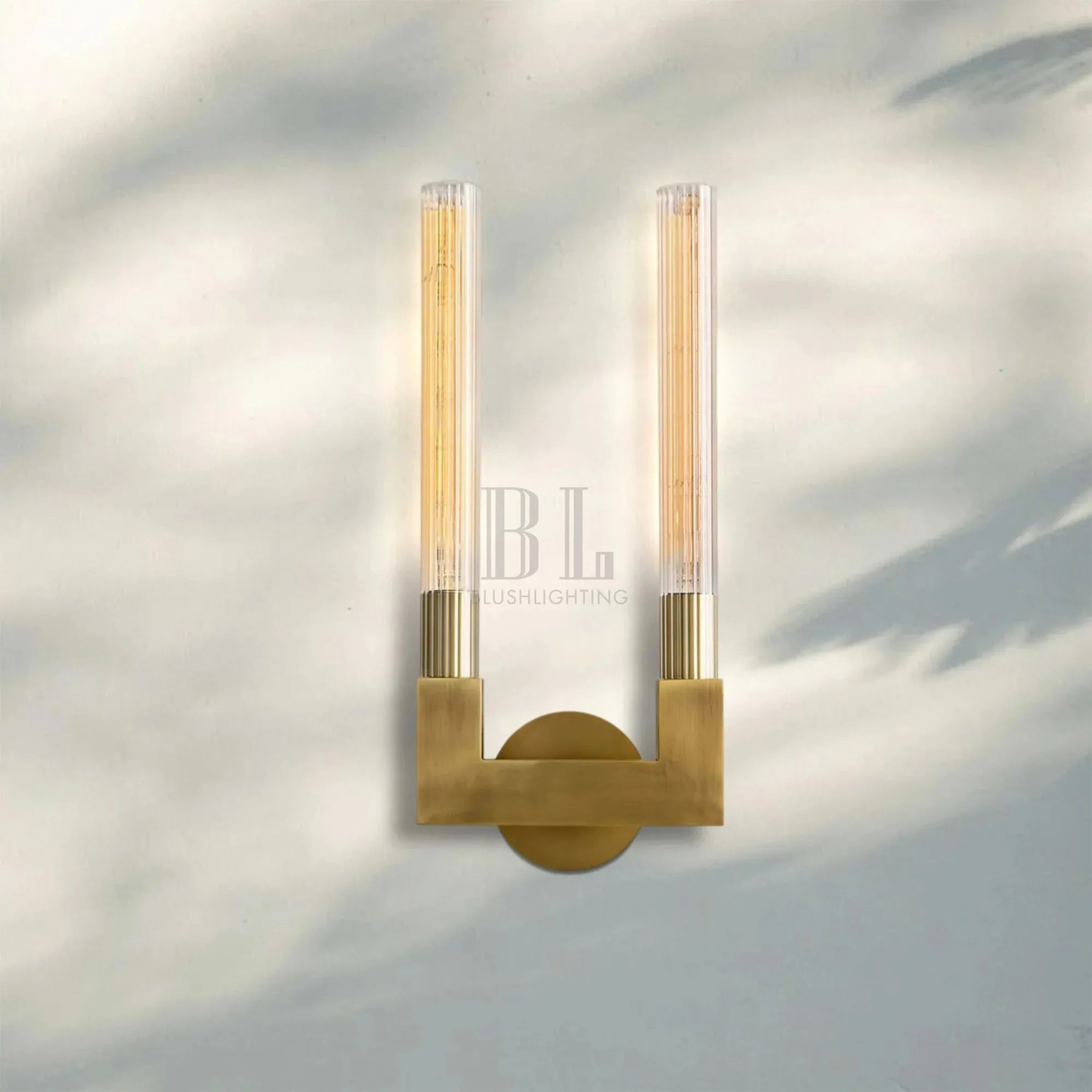 Cannel Candlestick Double Sconce-