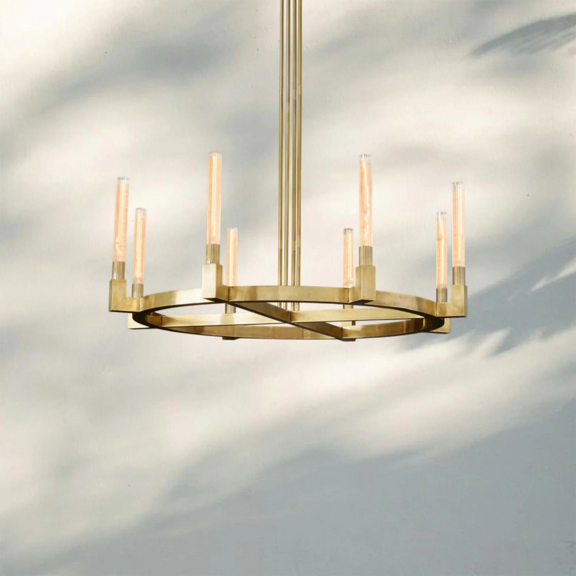 Cannel Candlestick Round Chandelier 36"48"60"72"-