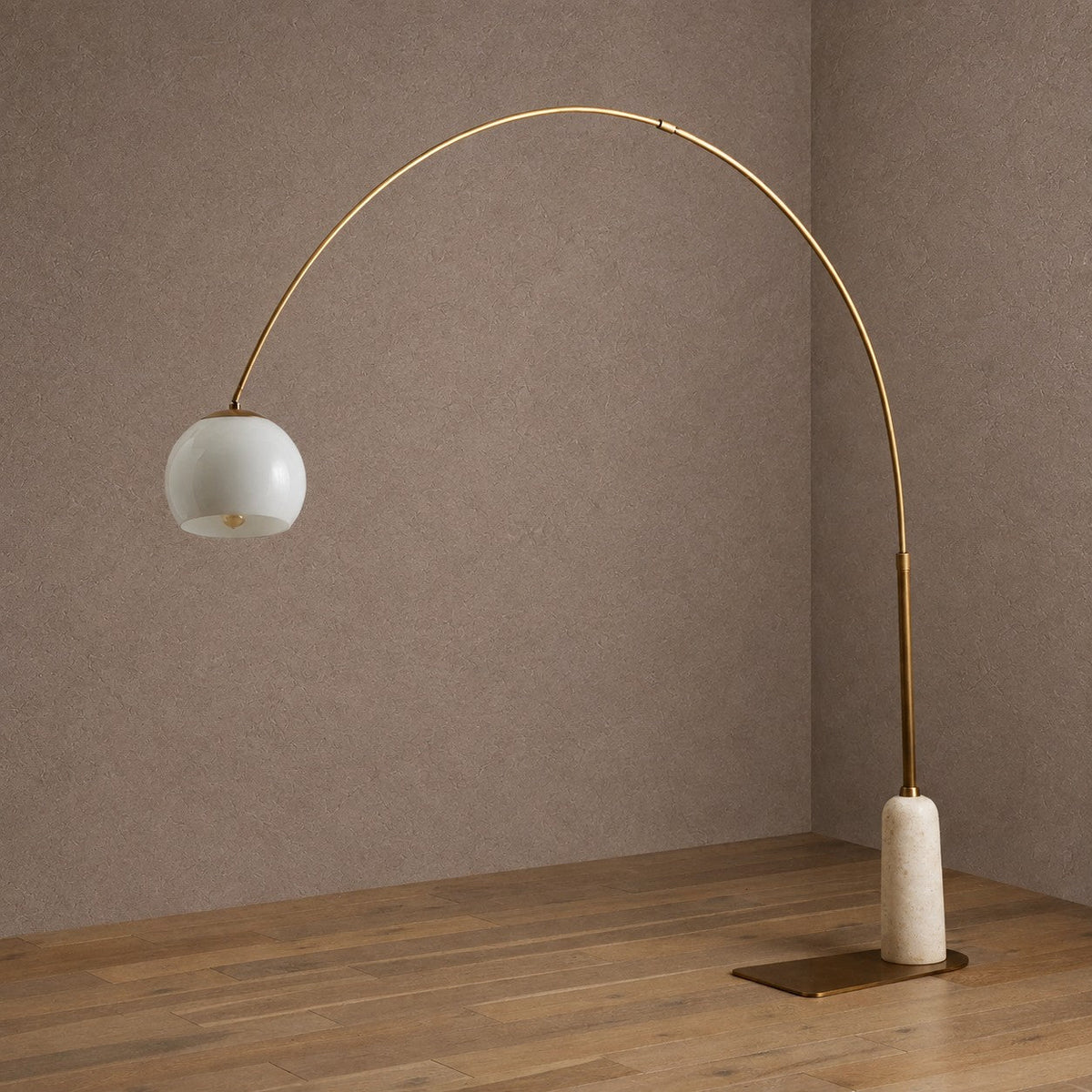 Carlisle Floor Lamp - Beige CoralleBlushlighting