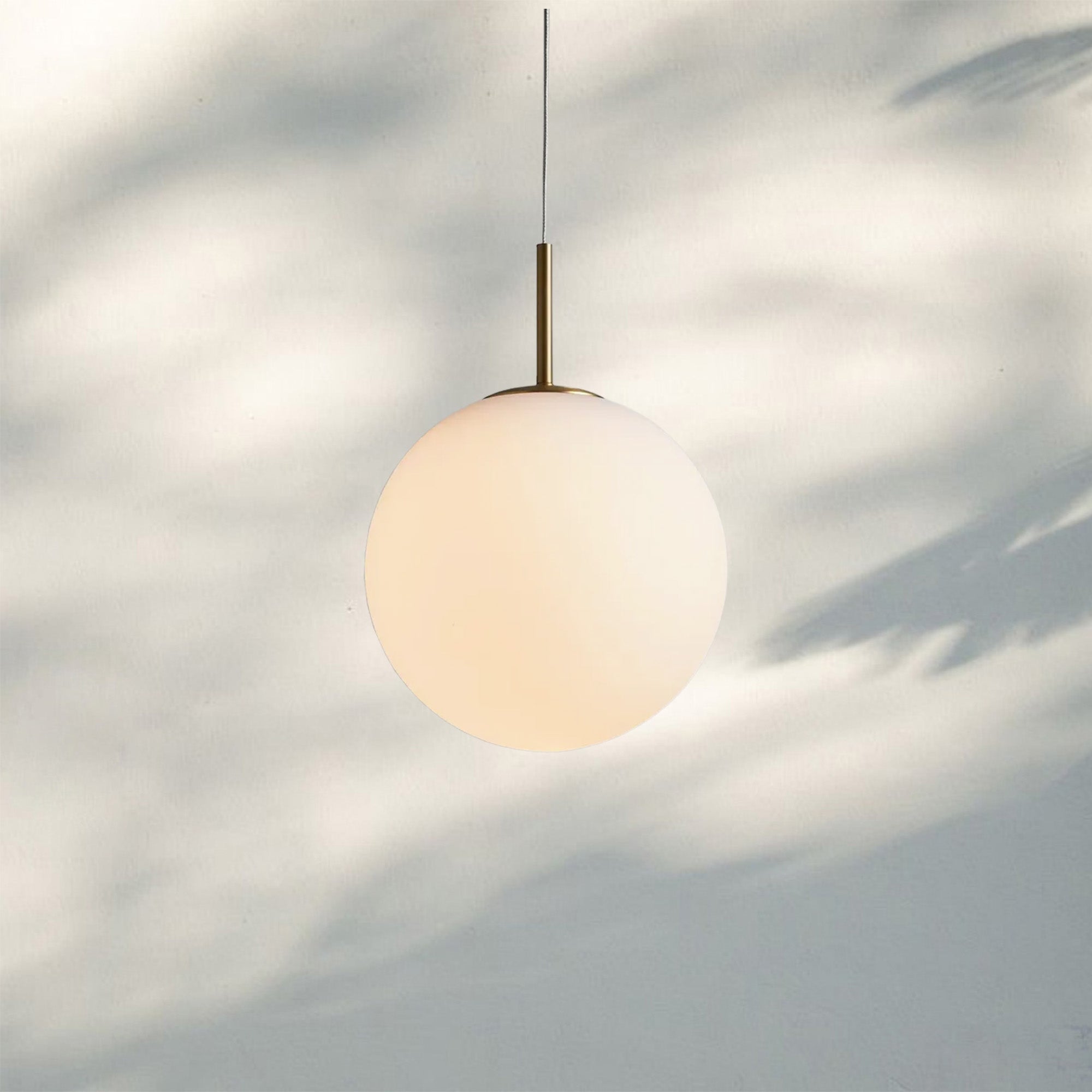 Casens Pendant Light-Matte Opal-