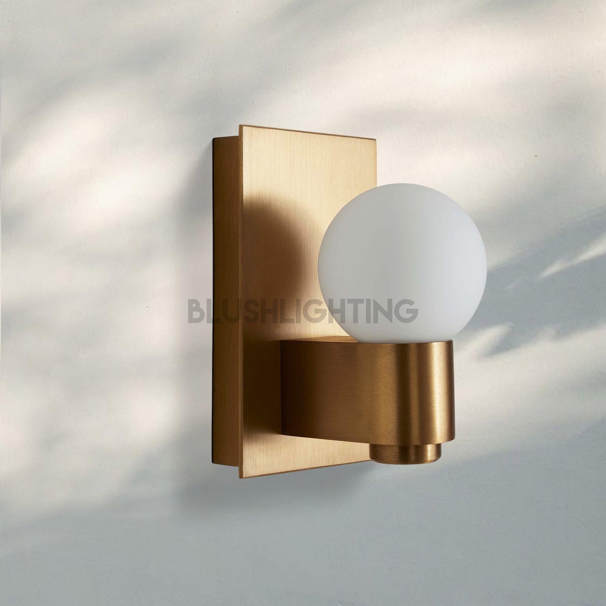 Casens Wall Sconce - Matte OpalBlushlighting