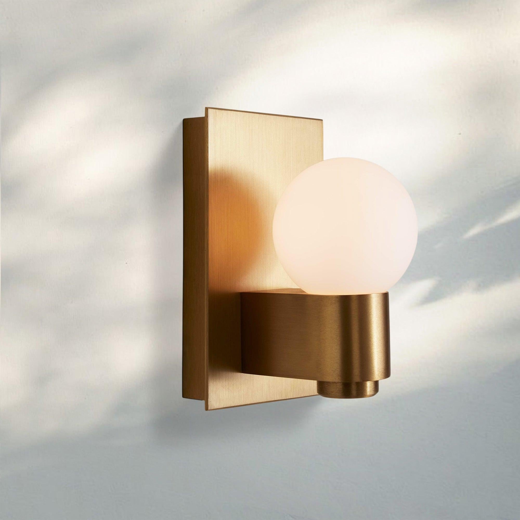 Casens Wall Sconce - Matte OpalBlushlighting