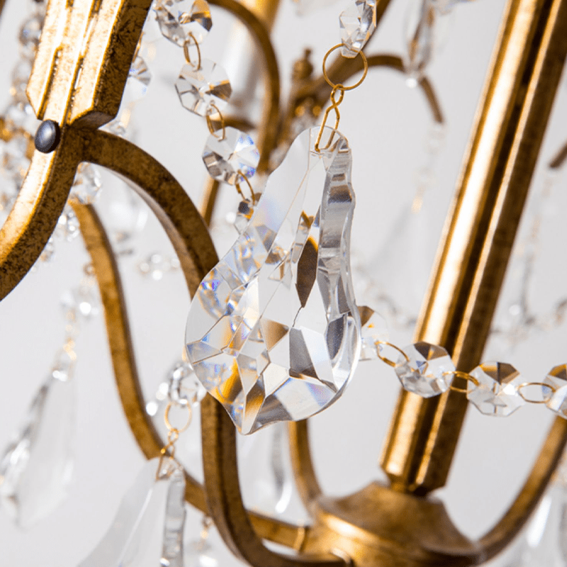 Caspian Vintage Candle Art Brass Chandelier For Living Room-chandeliers for dining room,chandeliers for stairways,chandeliers for foyer,chandeliers for bedrooms,chandeliers for kitchen,chandeliers for living room-Blushlighting-Blushlighting
