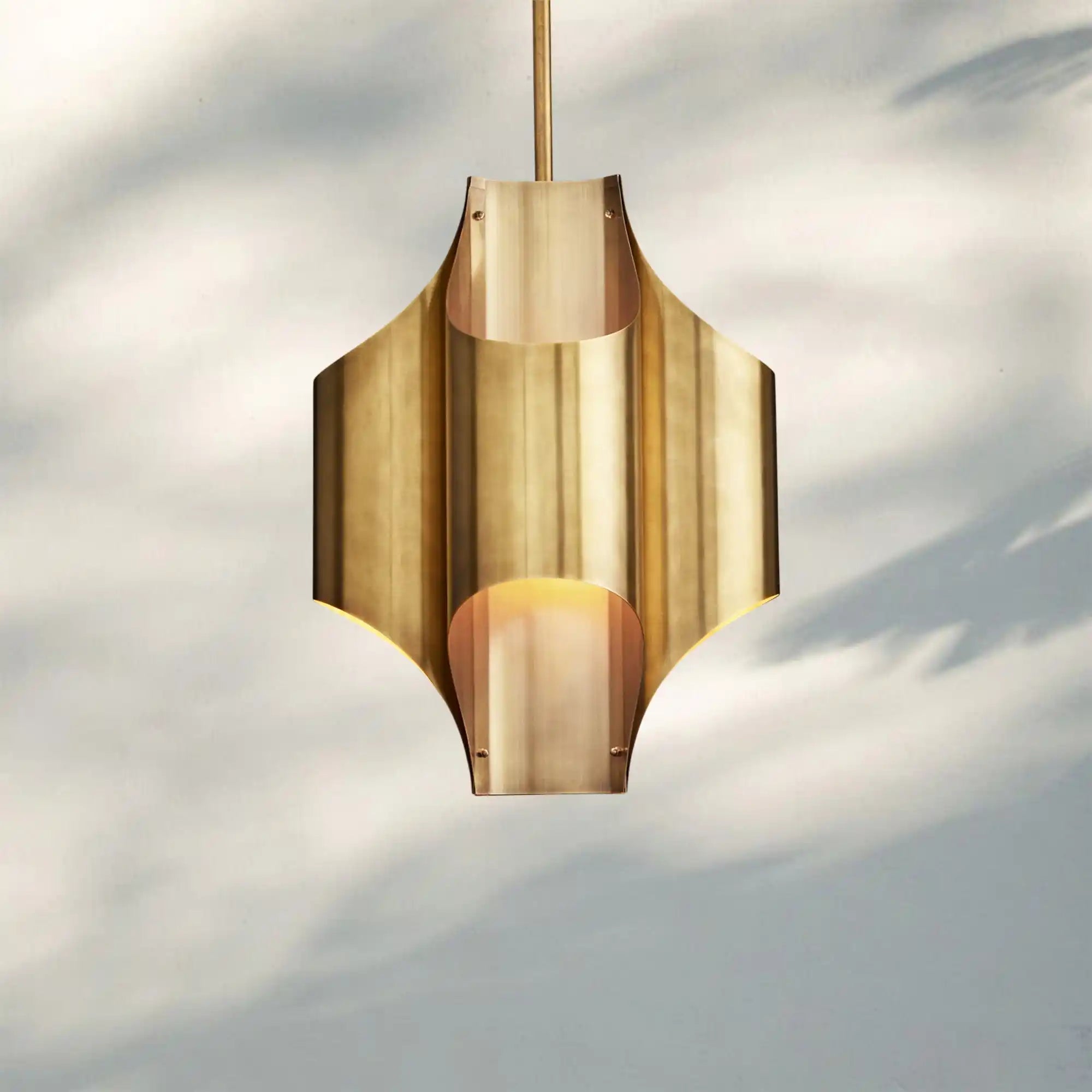 Cathedr Pendant - Lacquered Burnished BrassBlushlighting