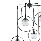Celeste Multi - Pendant Chandelier For living room, bedroom, Foyer Entryway, Staircase - Blushlighting