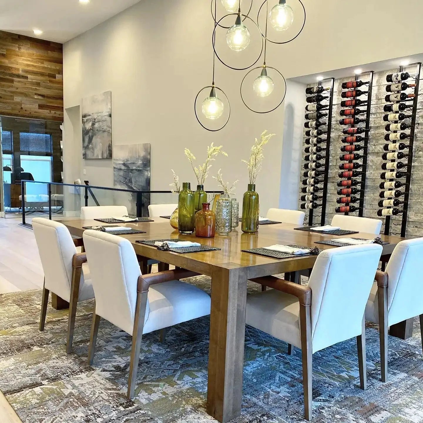 Celeste Multi - Pendant Chandelier For living room, bedroom, Foyer Entryway, Staircase - Blushlighting