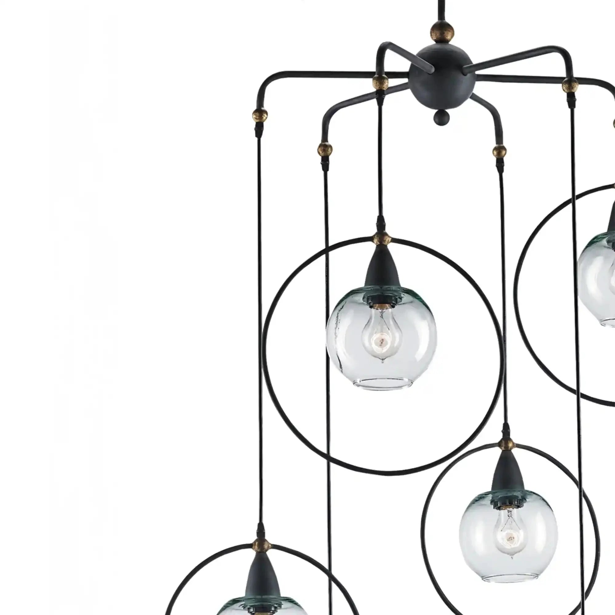 Celeste Multi - Pendant Chandelier For living room, bedroom, Foyer Entryway, Staircase - Blushlighting