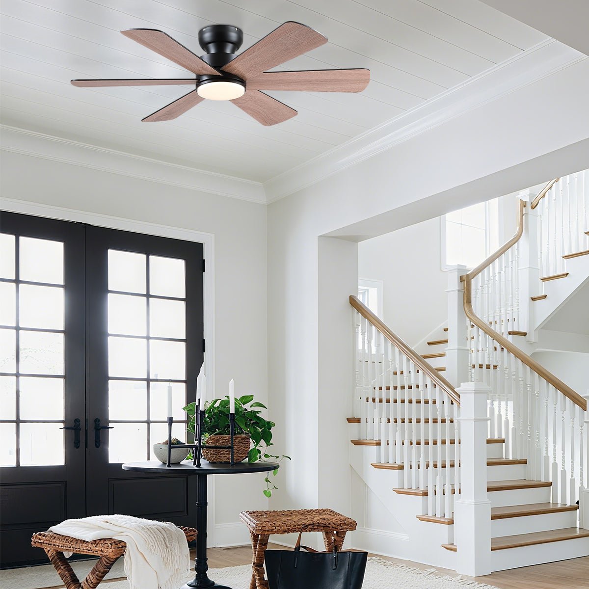 Celestial Wind Ceiling Fans with Lights - BlackBlushlighting