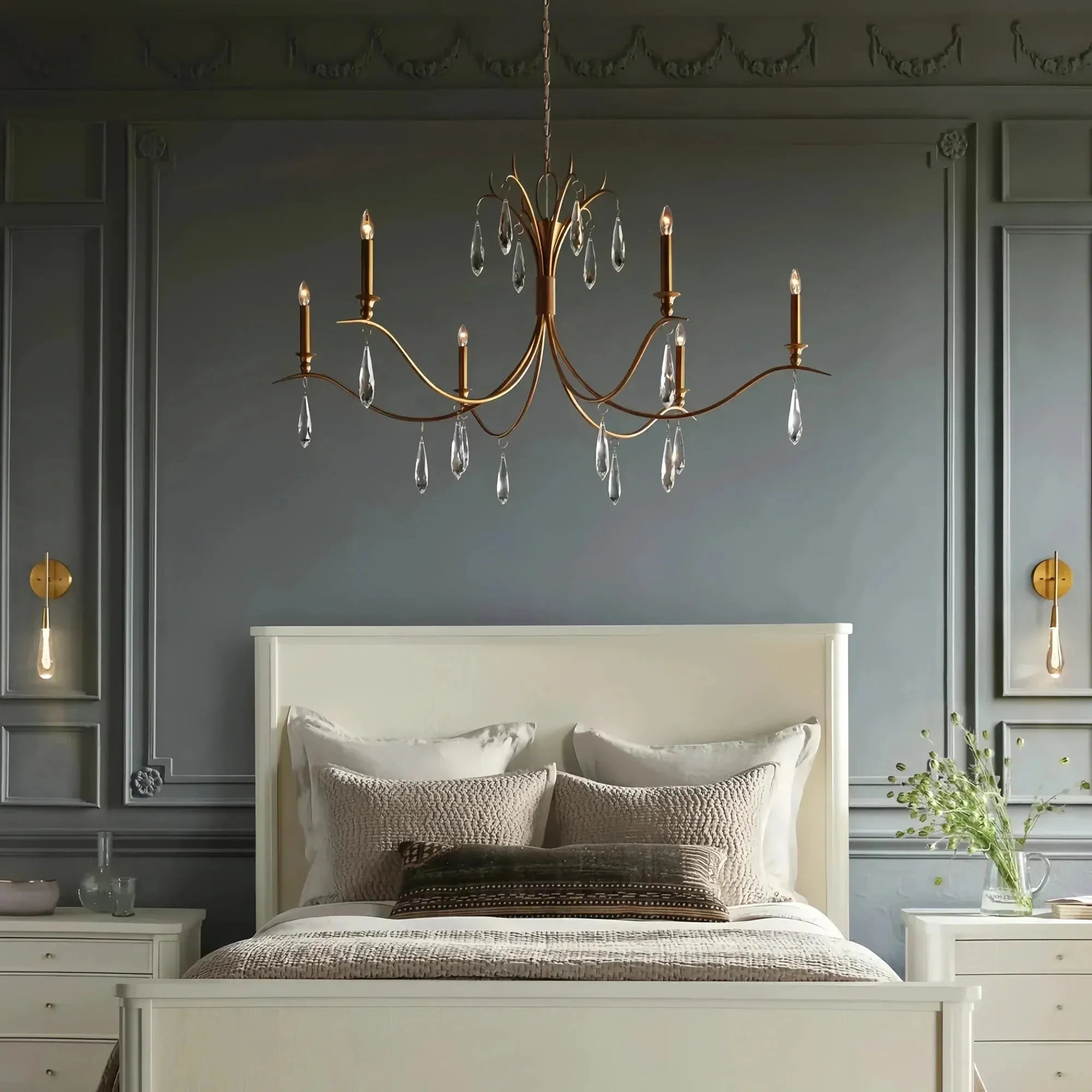 Celine Chandelier 36" 59" - 36''Blushlighting