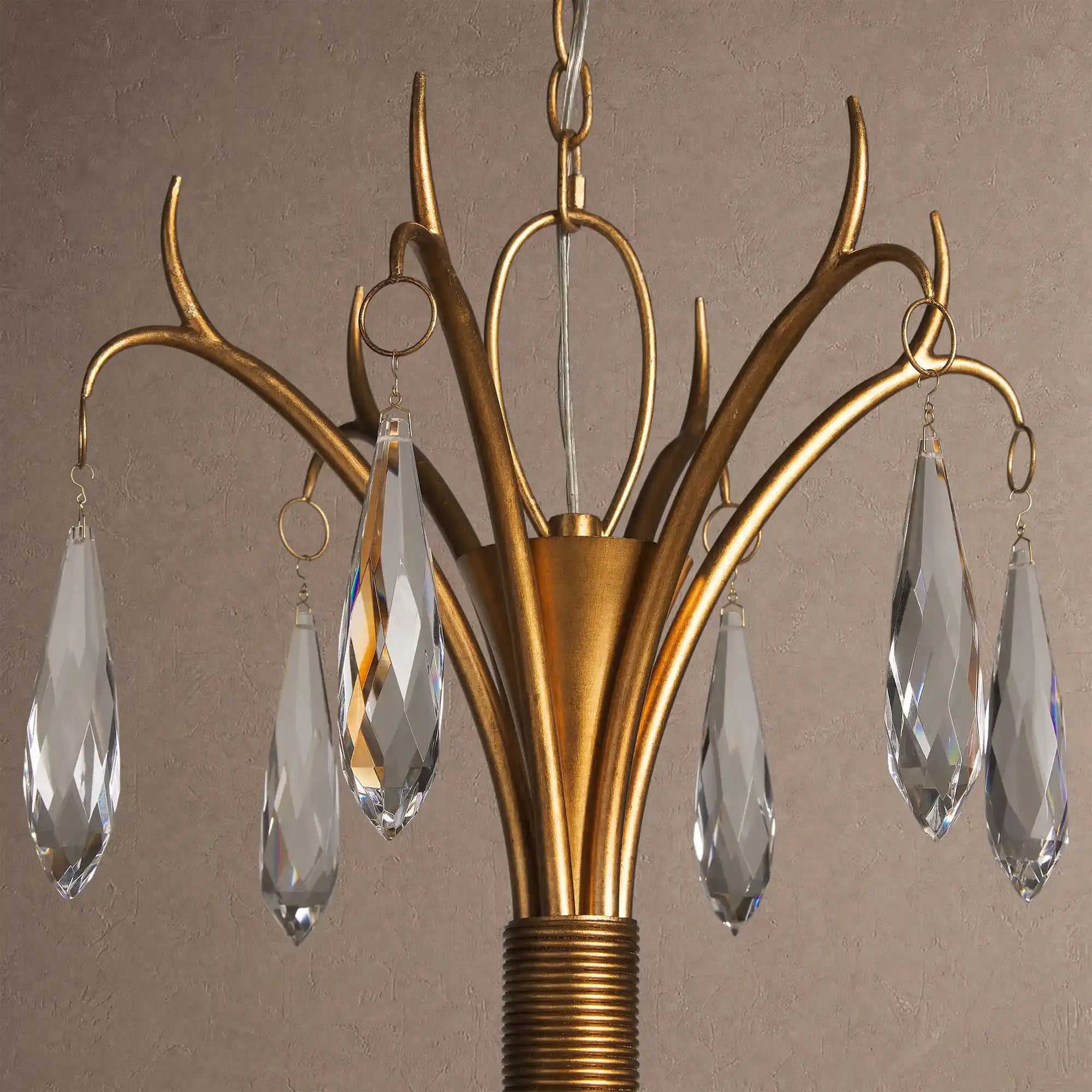 Celine Chandelier 36" 59" for Living Room - 36''Blushlighting