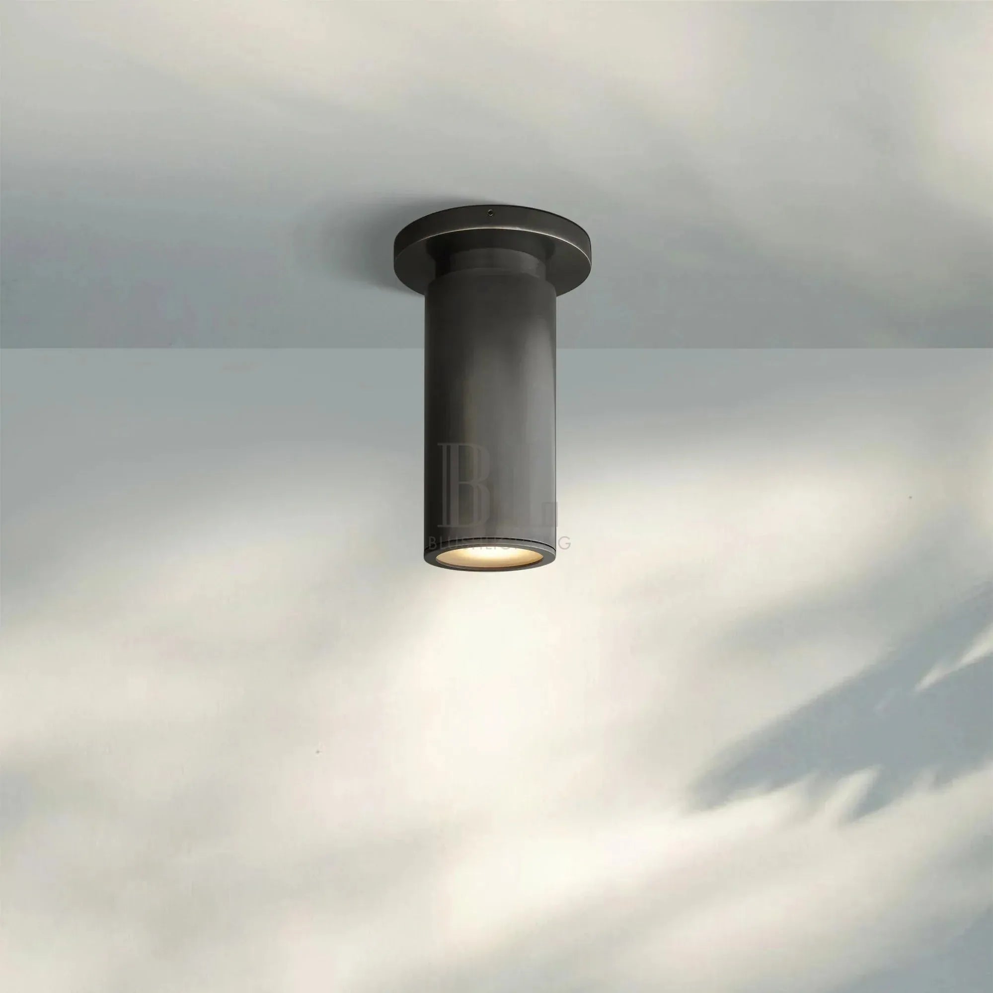 Champeau Flushmount Spotlight 7″H-Bronze-