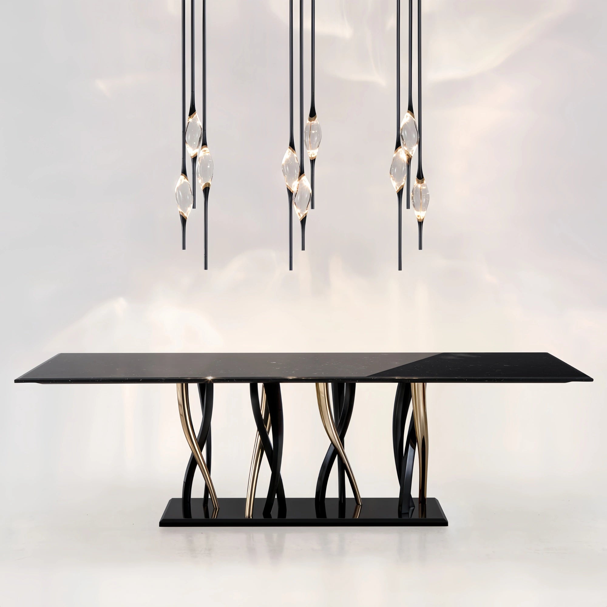 Il Pezzo 12 Round Chandelier 3-Light-Blushlighting