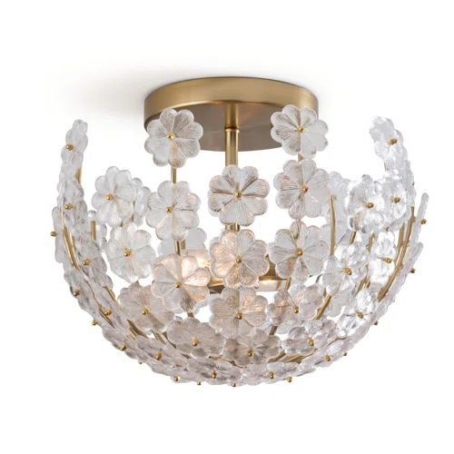 Cherish 2 Lights Pendant Chandelier - GoldBlushlighting