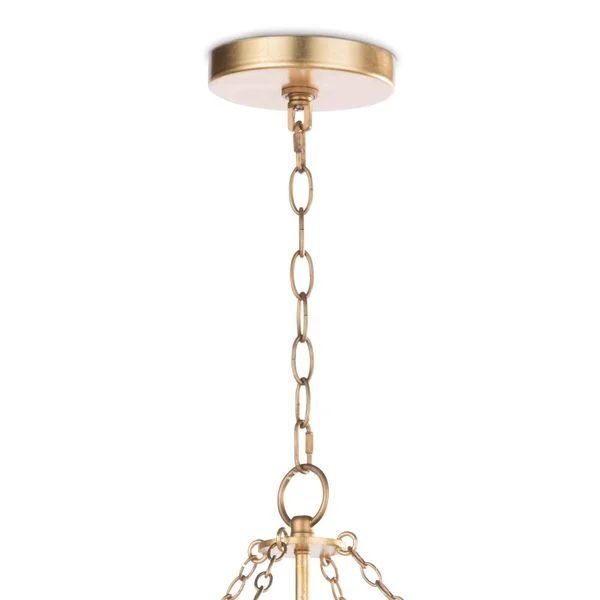 Cherish 6 Lights Round Chandelier - GoldBlushlighting