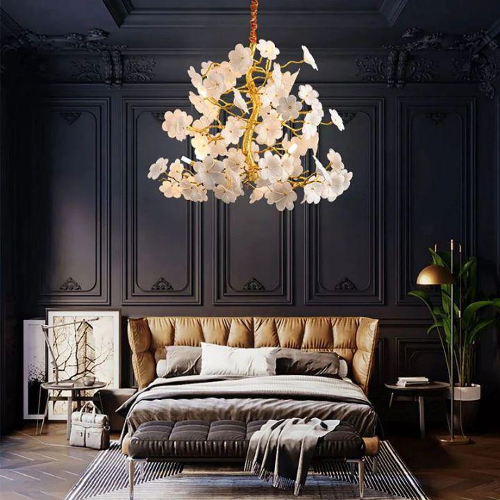 Cherry Dining Room Branch Chandelier - D60cm (D23½")Blushlighting
