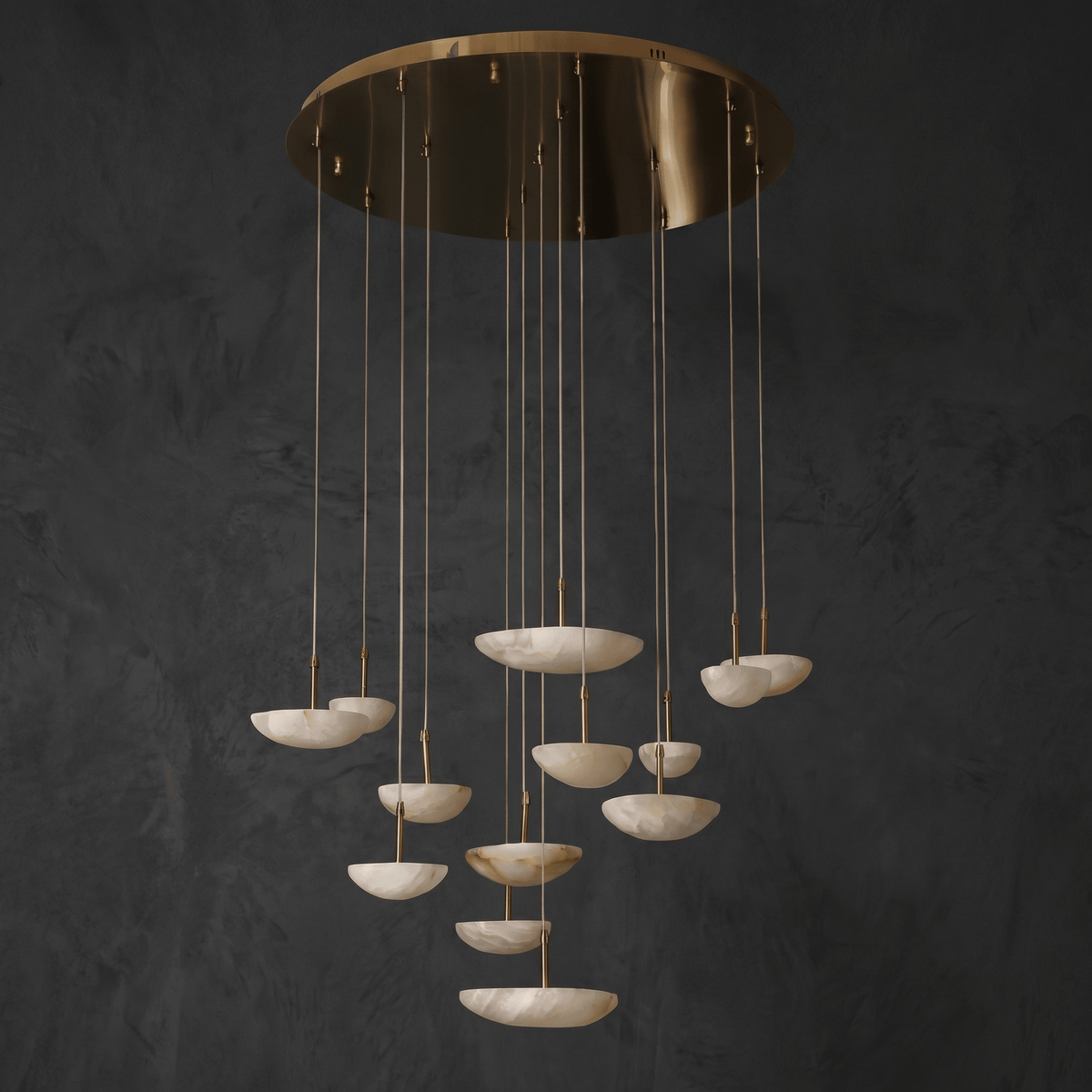 Ciottolo Modern Alabaster Pendant Light Fixtures - Blushlighting