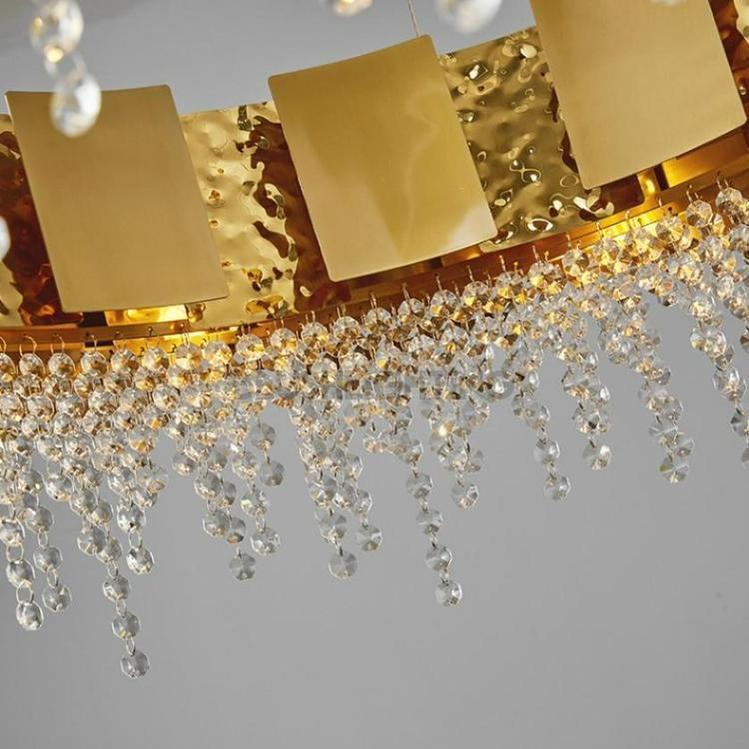 Claire Crystal Chandelier-Blushlighting-Blushlighting