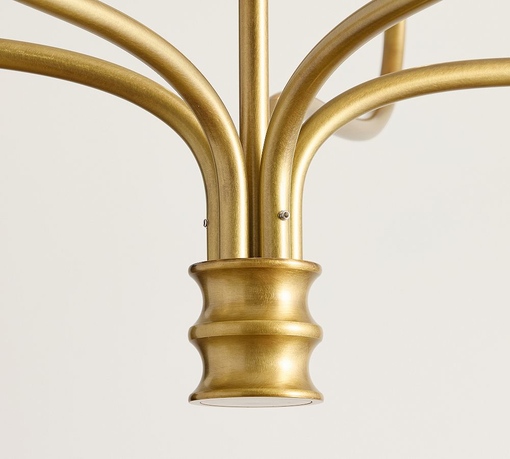 Collins Metal Round Chandelier (36"-51")