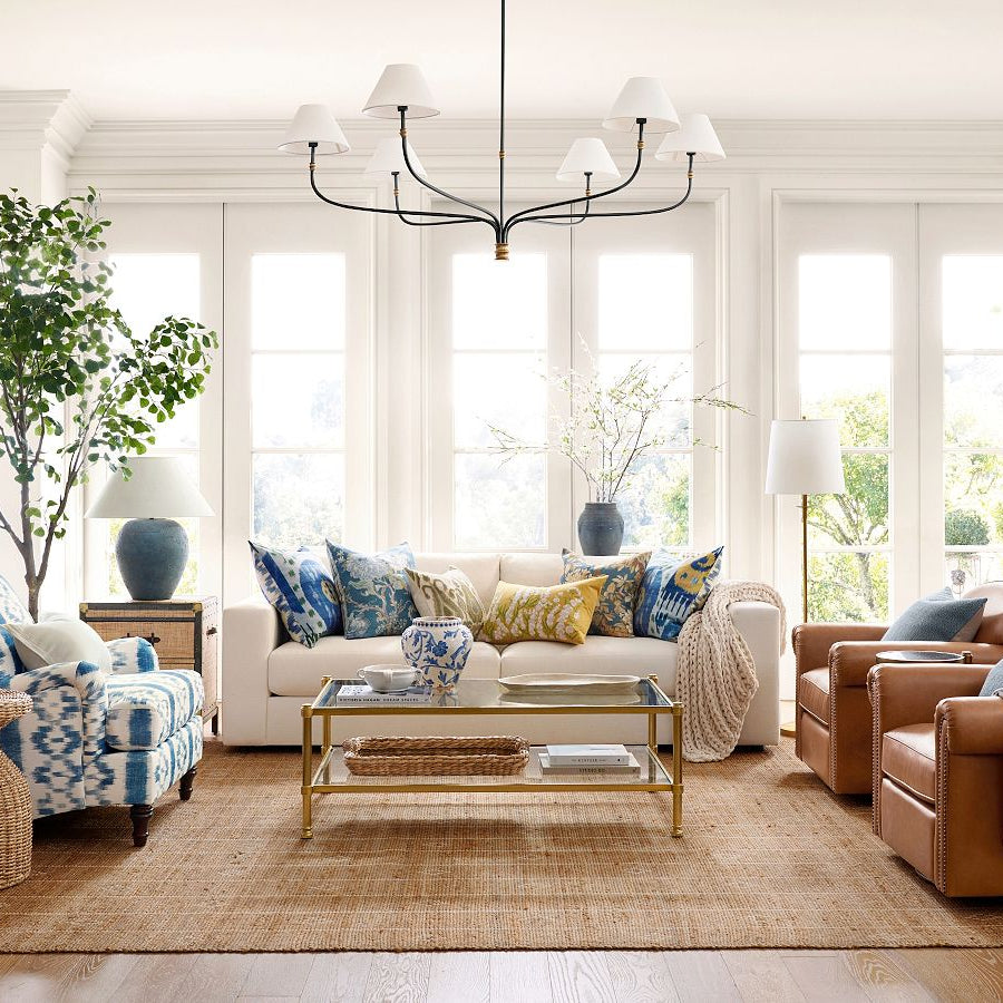 Collins Metal Round Chandelier (36"-51")