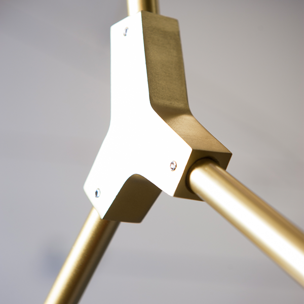 Covington Drop Globe Branching Bubble Chandelier 38''-Chandelier-Blushlighting