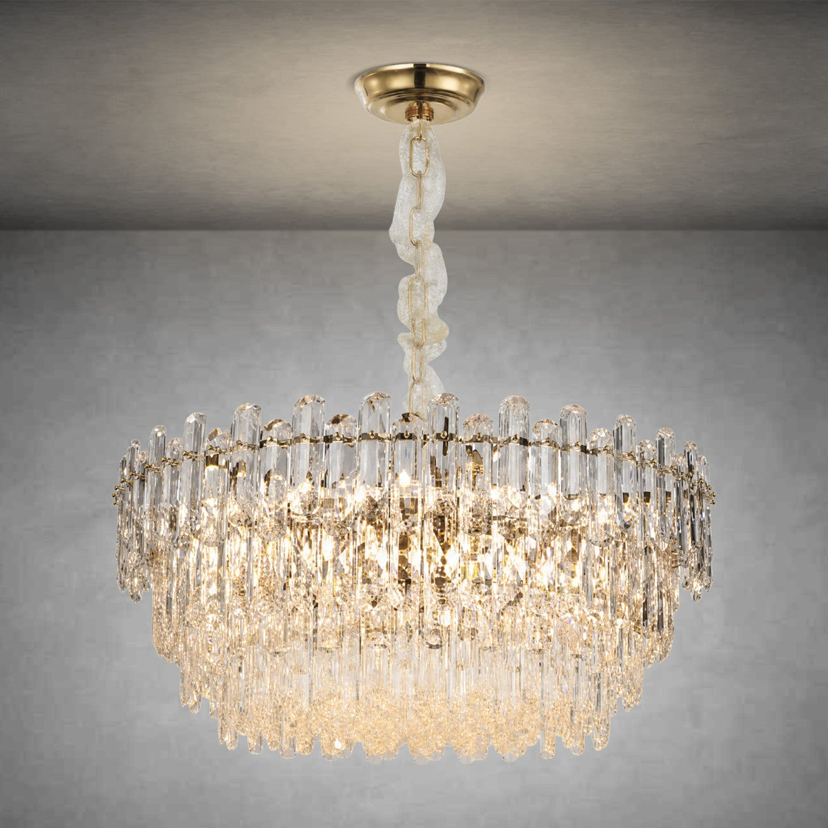 Crystal Chandelier - Φ600*H380mm/13LBlushlighting