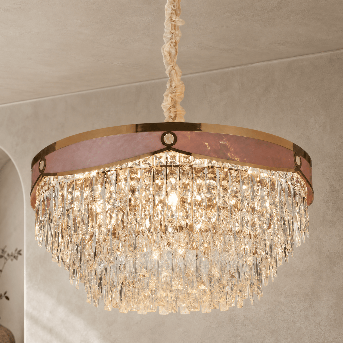 Crystal Chandelier - Blushlighting