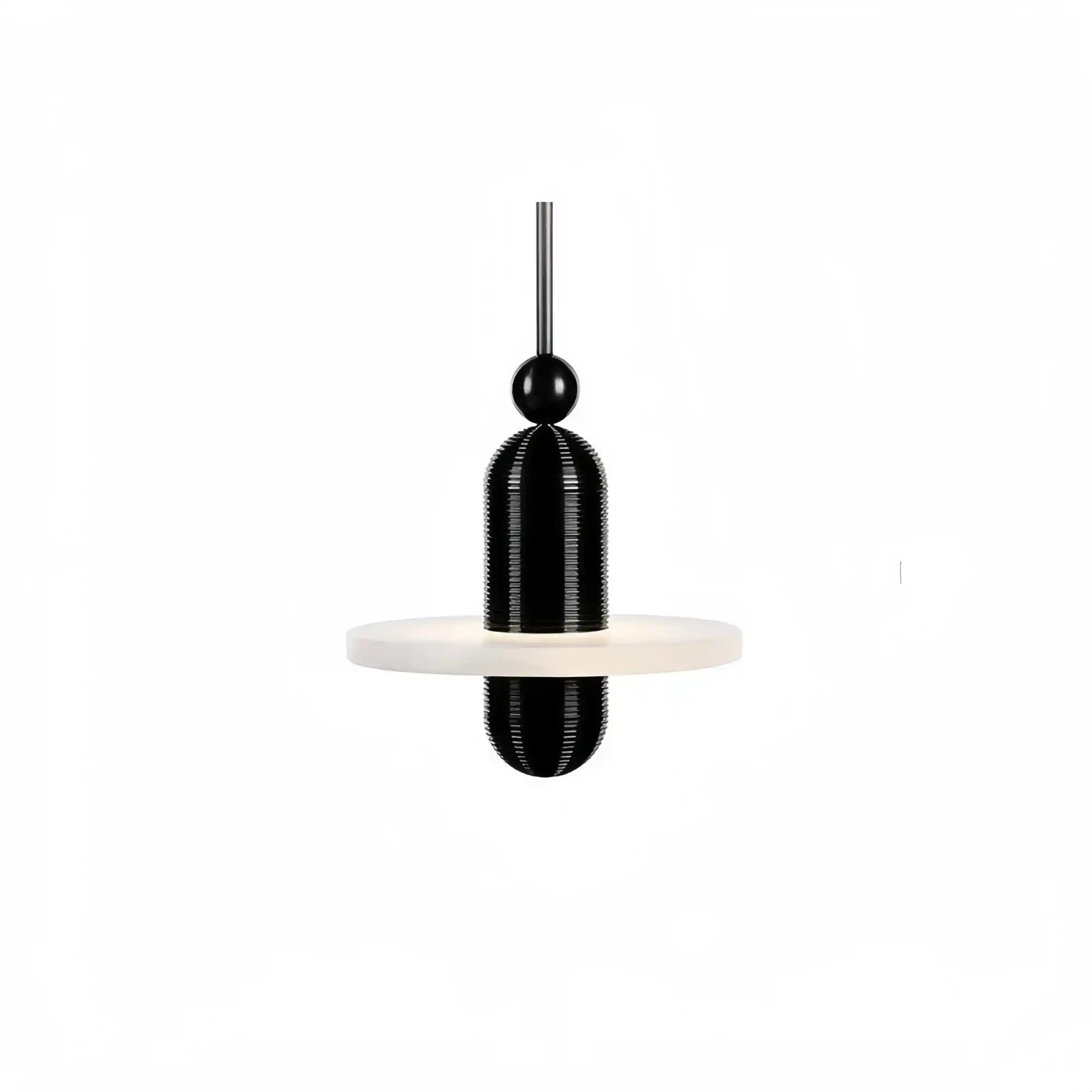 Csilla Alabaster Pendant Light-Pendant for living room,Pendant for kitchen,Pendant for bathrooms,Pendant for bedrooms,Pendant for foyer,Pendant for stairways,Pendant for dining room-A - 7.1" x 5.9"-Black-Blushlighting