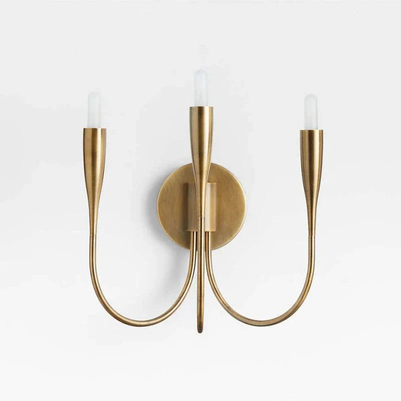 Curve Candelabra Wall Sconce - Blushlighting