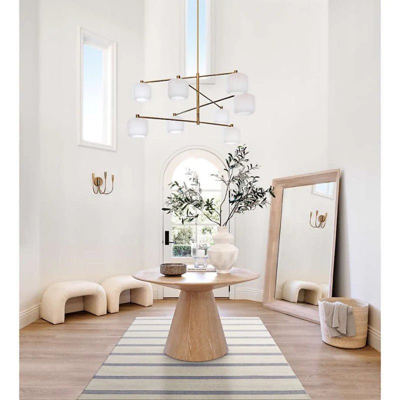 Curve Candelabra Wall Sconce - Blushlighting