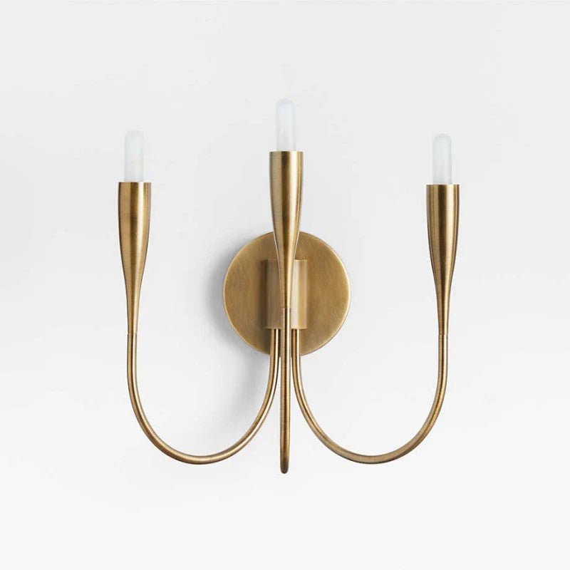 Curve Candelabra Wall Sconce - Blushlighting