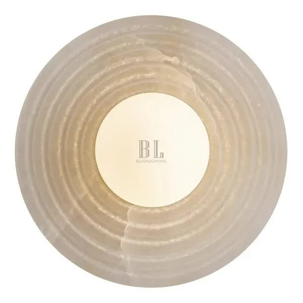 Dahlia Alabaster LED Wall Sconce - BronzeBlushlighting