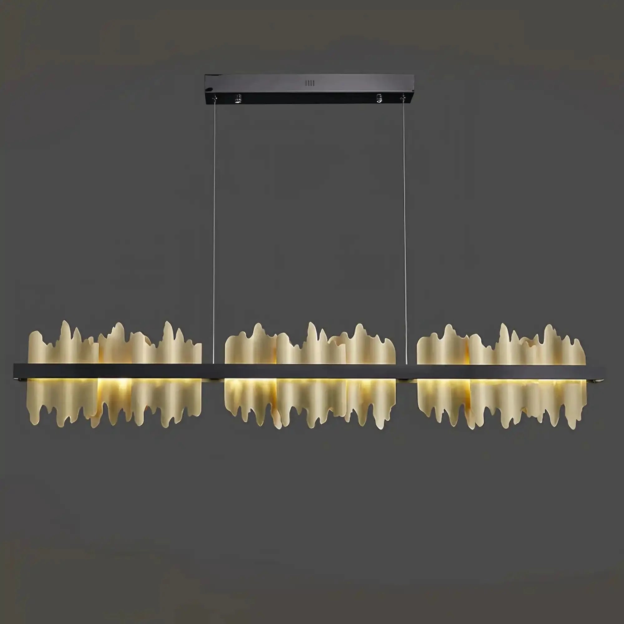 Dahlia Dining Room Chandelier 47" - Style BBlushlighting