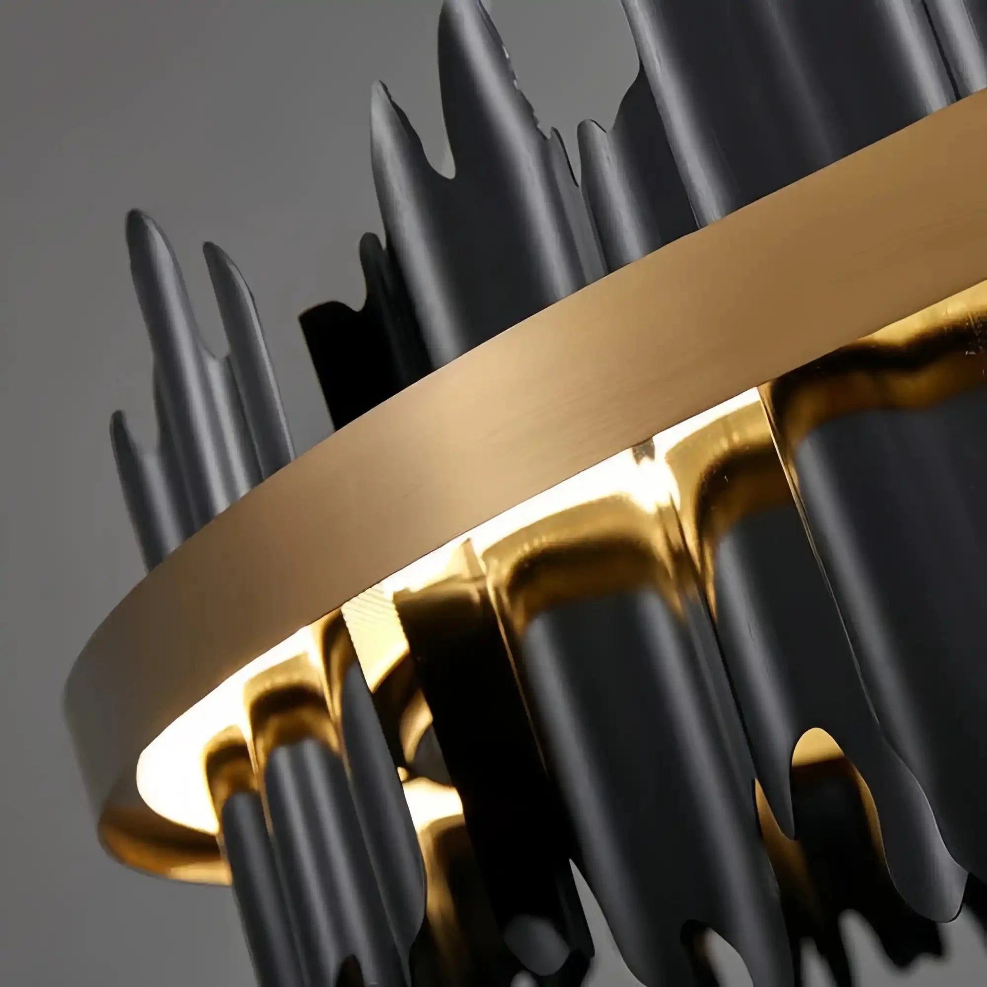 Dahlia Modern Ring Chandelier - 32"Style ABlushlighting