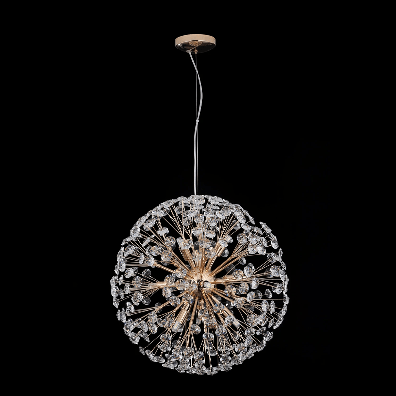Dandelion Spherical Crystal Pendant Light - Blushlighting