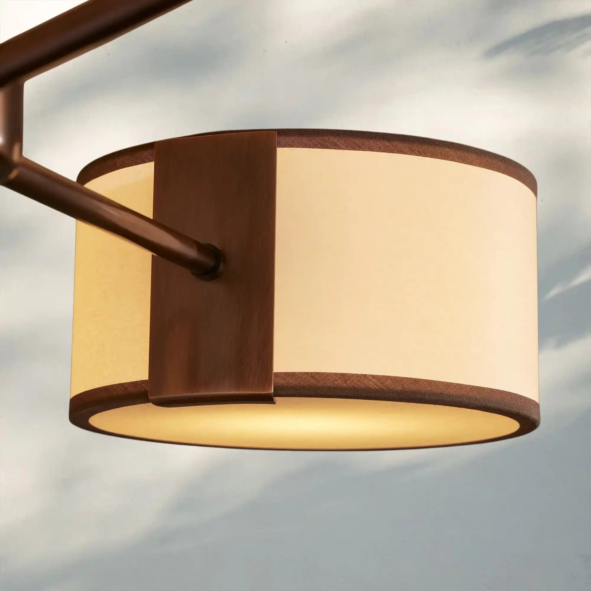 Daphne Fabric Flush Mount-Lighting-Blushlighting-Blushlighting