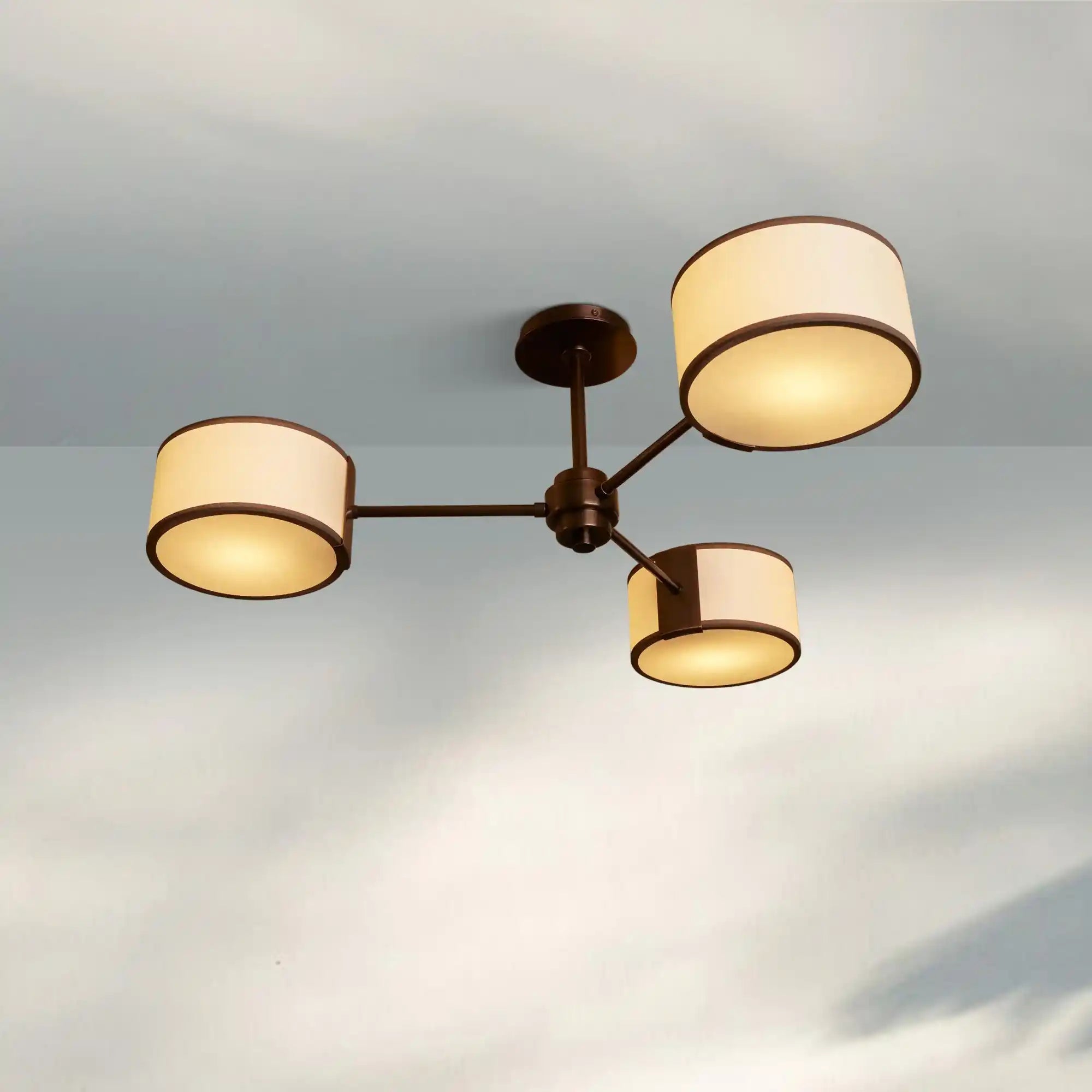 Daphne Fabric Flush Mount-Lighting-Blushlighting-Blushlighting
