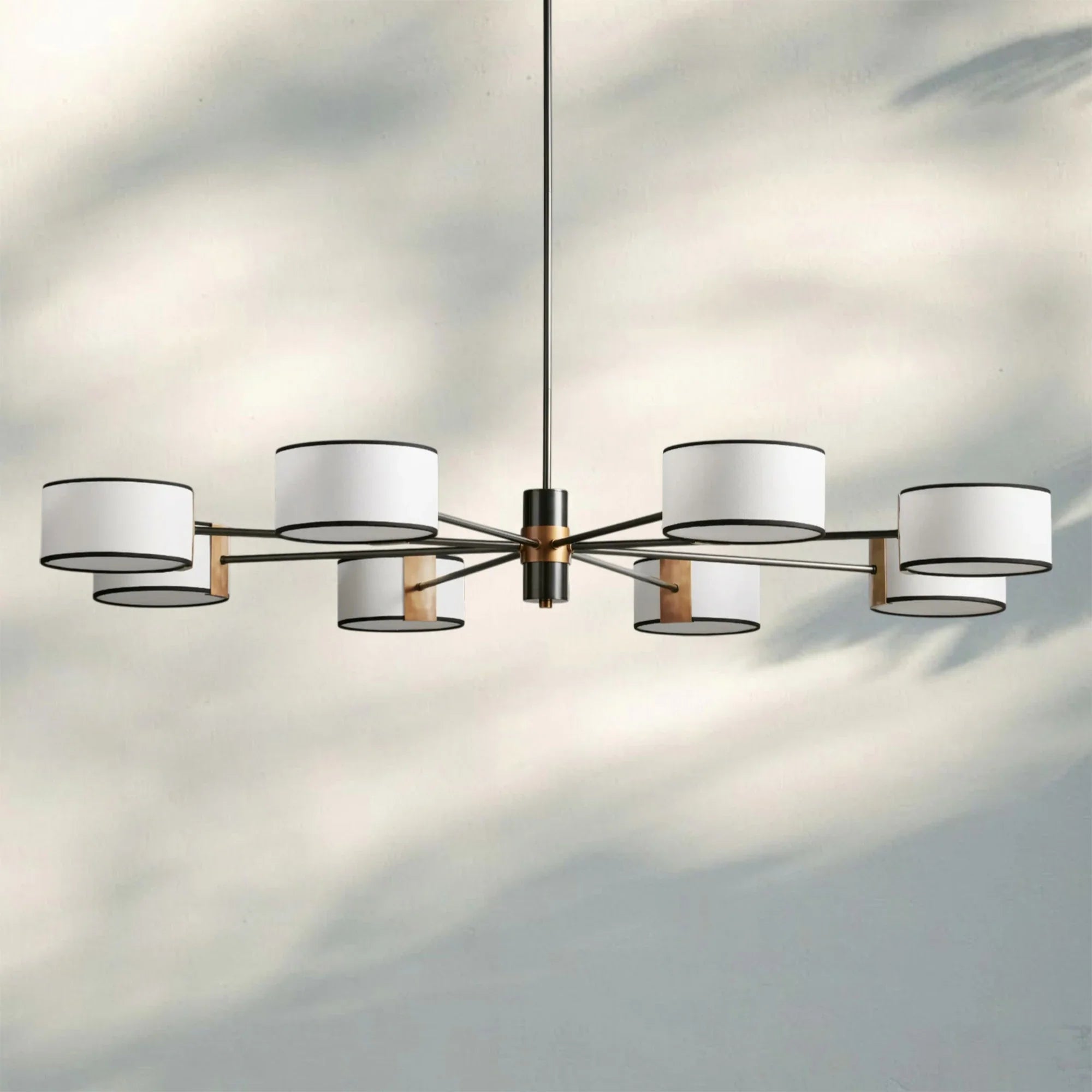 Daphne Round Chandelier 48''60'' - 60"EcruBlushlighting