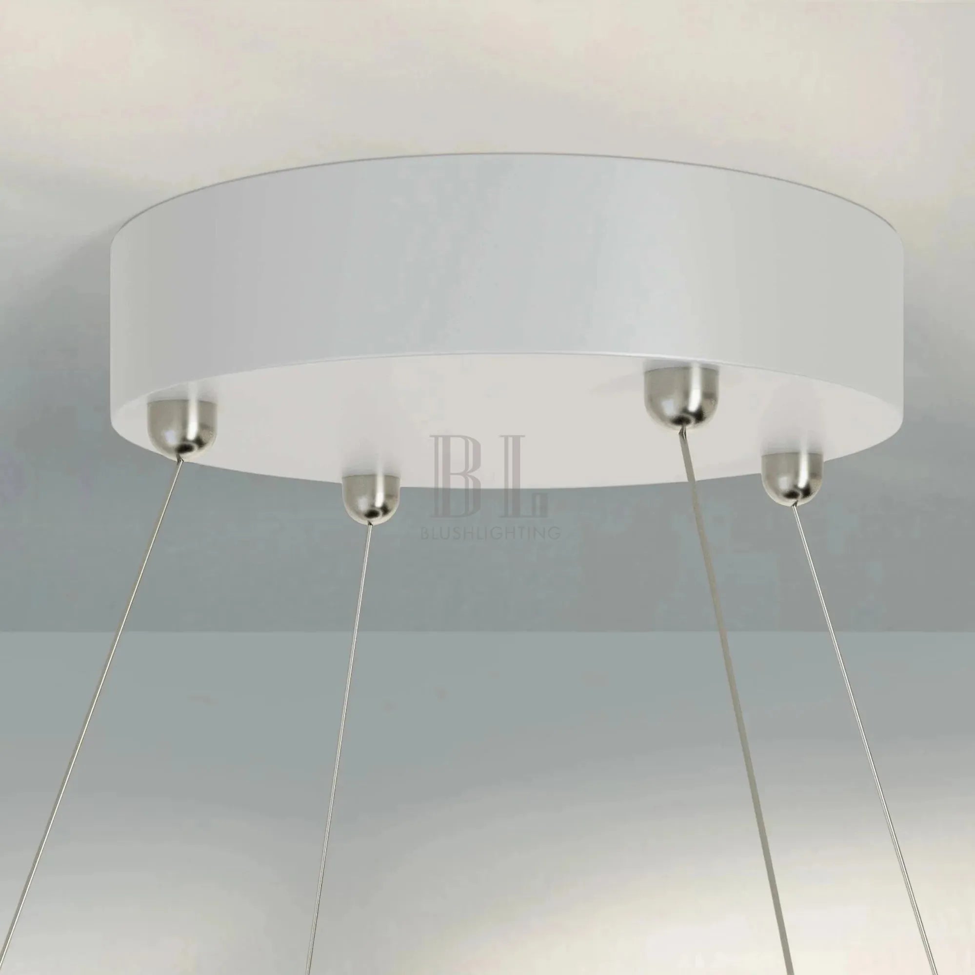 Darla Chandelier Sculpted Leaves 39" - Blushlighting