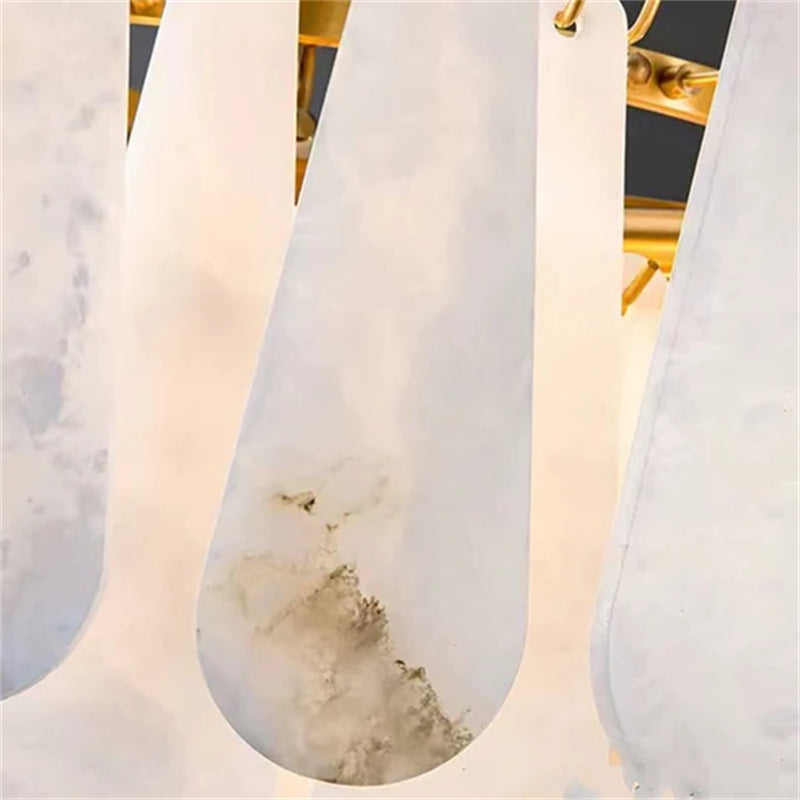 Deborah Alabaster Foyer Chandelier Lighting, Luxury Modern Lighting chandelier Kevin Studio Inc