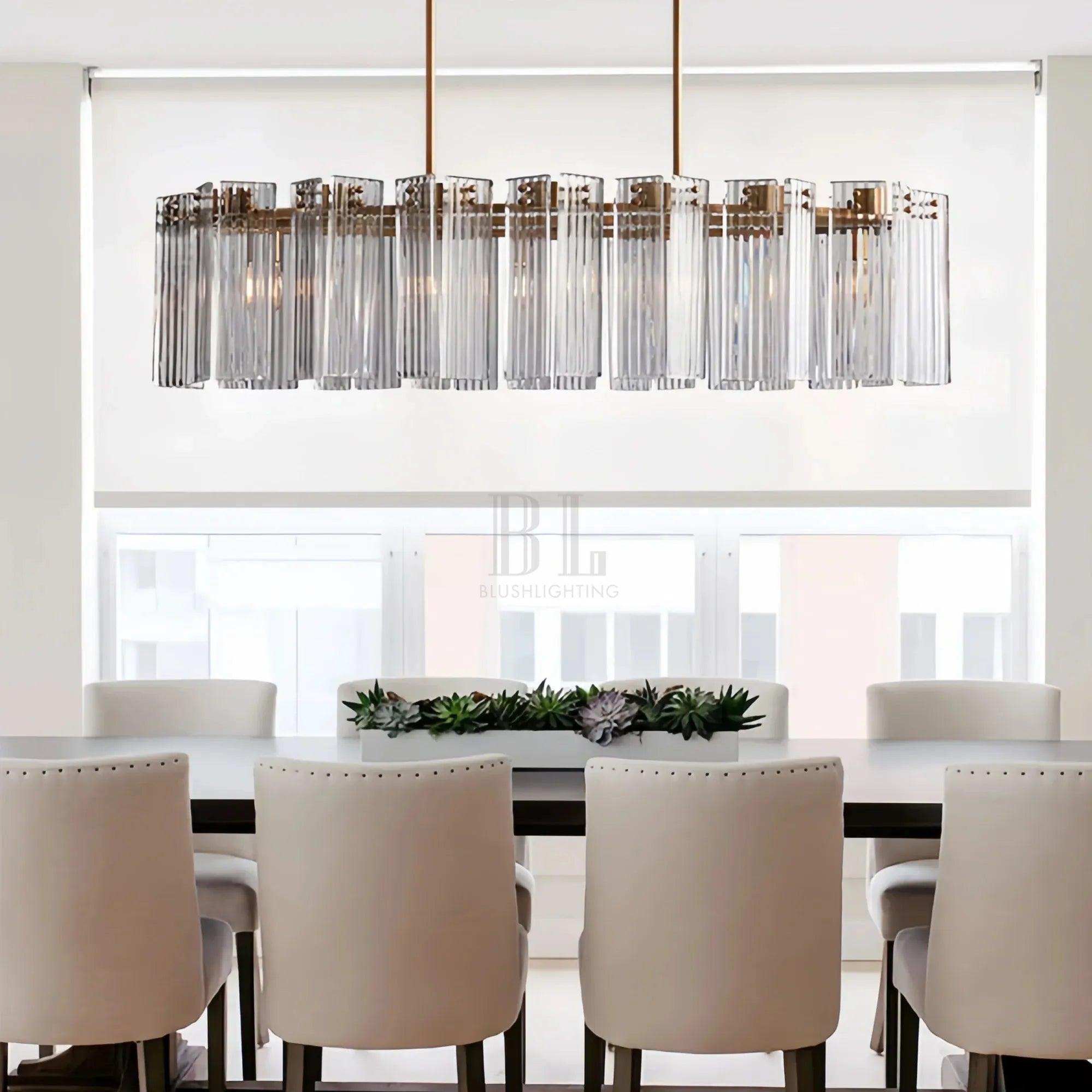 Delsia Oval Chandelier-